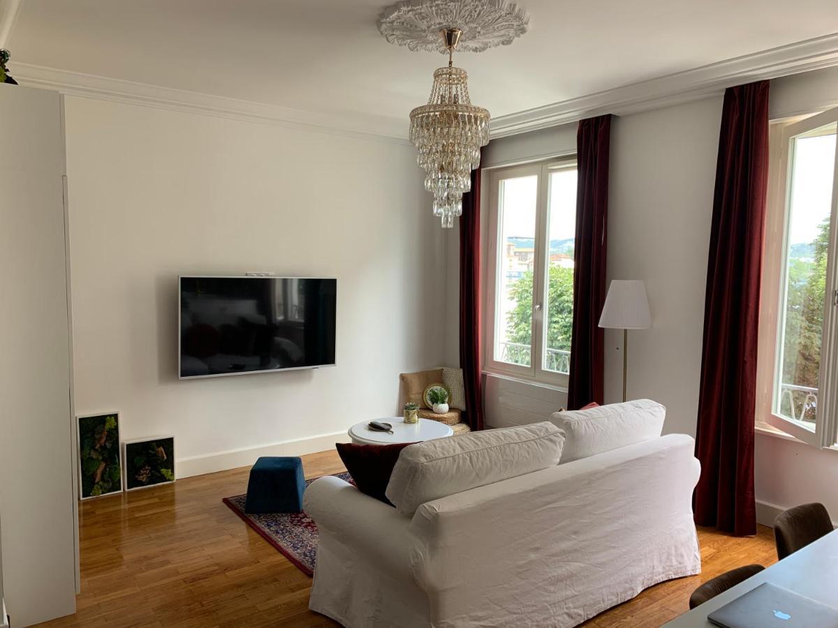 Appartement avec superbe vue sur le Rhône Vienne  Exterior foto