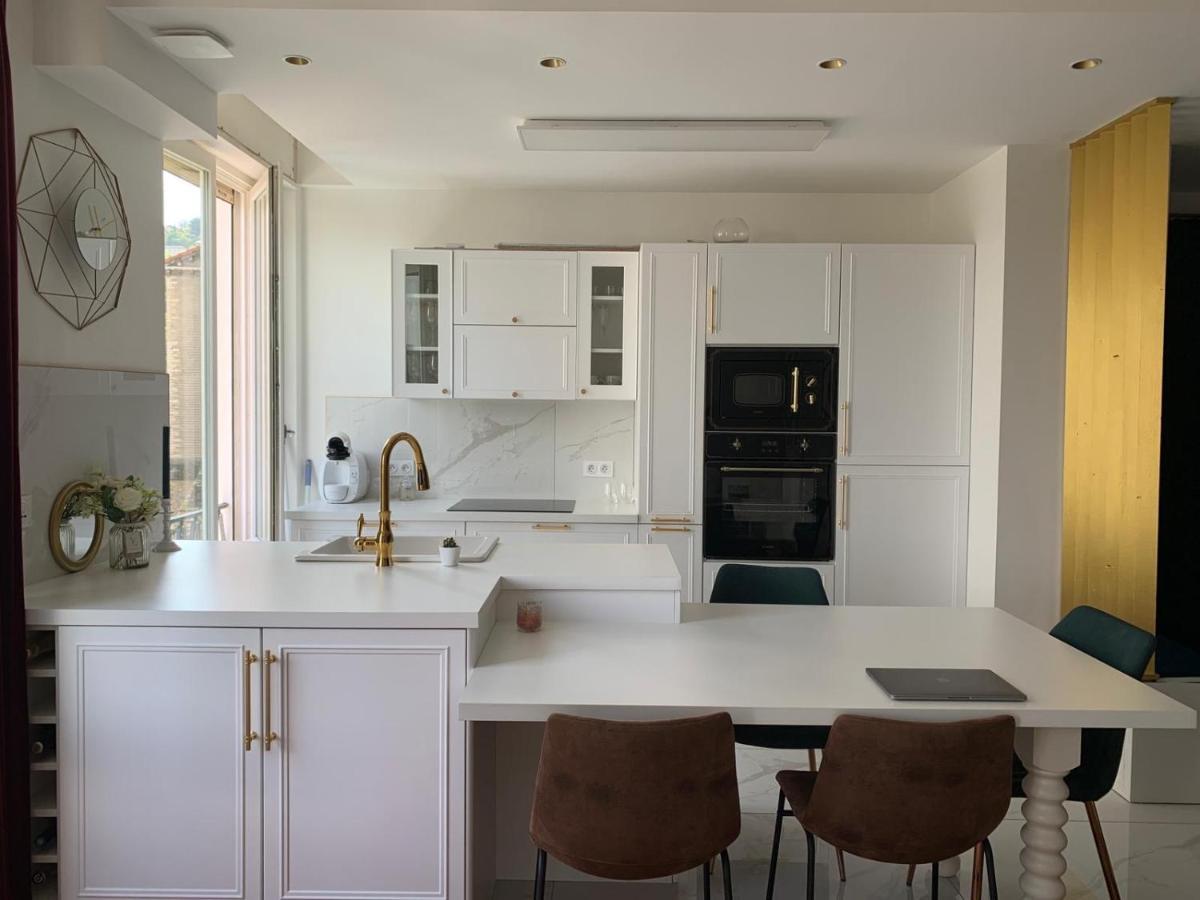 Appartement avec superbe vue sur le Rhône Vienne  Exterior foto